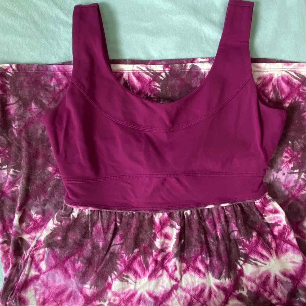 Athleta Sidekick Tie Dye Dress, XS